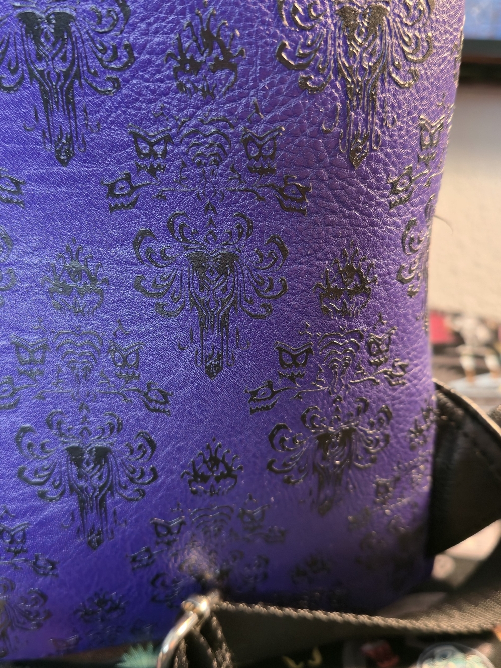 Loungefly Disney Parks Haunted Mansion 50th Anniversary (2019) Mini Backpack - Picture 3 of 3